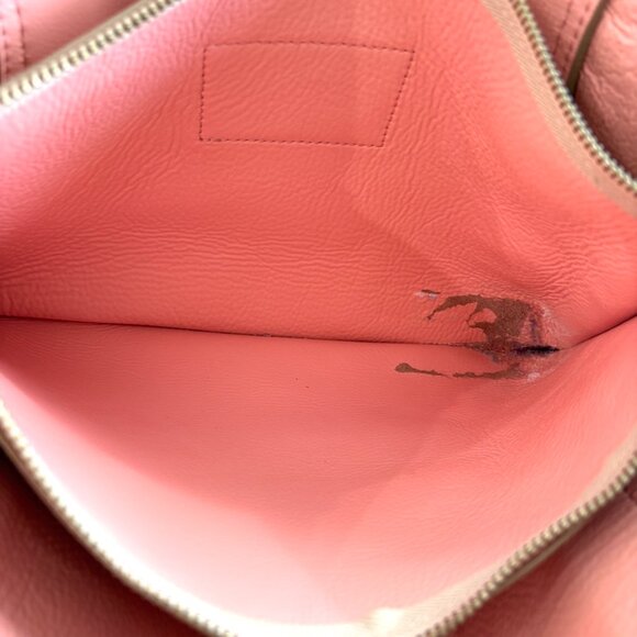 Marc Jacobs Director Large Tote Shoulder Bag Calf Leather Beige - Picture 12 of 12